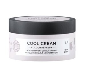 Krāsojoša matu maska Maria Nila gentle nourishing mask without permanent color pigments 8.1 Cool Cream, 100 ml цена и информация | Краска для волос | 220.lv