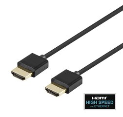 Deltaco, HDMI - HDMI, 2m cena un informācija | Kabeļi un vadi | 220.lv