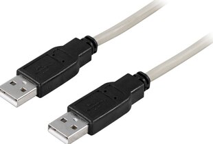 Deltaco, USB-A, 3 m цена и информация | Кабели и провода | 220.lv