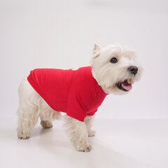 T-krekls Eņģelis, sarkans cena un informācija | Apģērbi suņiem | 220.lv