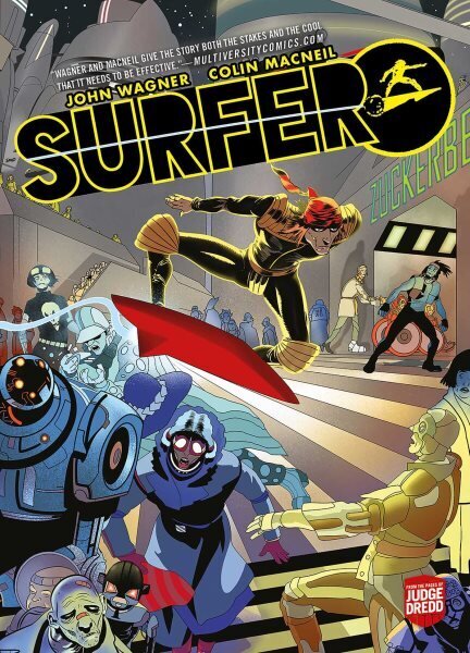 Surfer: From the pages of Judge Dredd cena un informācija | Grāmatas pusaudžiem un jauniešiem | 220.lv