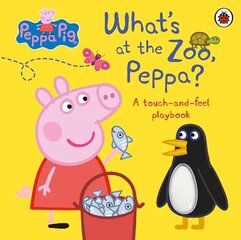 Peppa Pig: What's At The Zoo, Peppa?: A Touch-and-Feel Playbook цена и информация | Книги для малышей | 220.lv