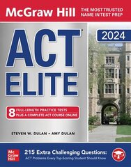 McGraw Hill ACT Elite 2024 cena un informācija | Sociālo zinātņu grāmatas | 220.lv