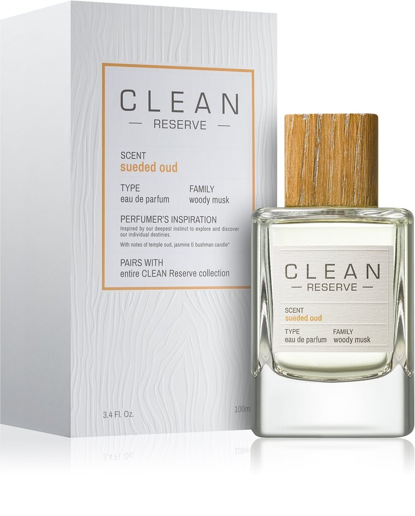 Smaržas vīriešiem un sievietēm Clean Reserve Sueded Oud EDP Unisex, 50 ml cena un informācija | Sieviešu smaržas | 220.lv