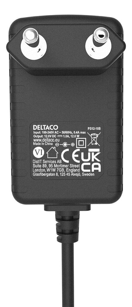 Deltaco PS12-10B cena un informācija | Lādētāji portatīvajiem datoriem | 220.lv