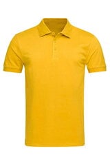 Vīriešu polo krekls dzeltens цена и информация | Мужские футболки | 220.lv