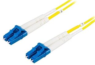 Optisko šķiedru kabelis Deltaco, 2 m cena un informācija | Kabeļi un vadi | 220.lv