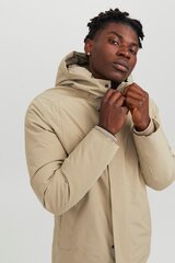 Зимняя куртка JACK&JONES 12238561WEATHEREDTEA-S, бежевая цена и информация | Мужские куртки | 220.lv