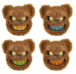Маска на Хэллоуин Медведь со светодиодной подсветкой цена и информация | Карнавальные костюмы, парики и маски | 220.lv