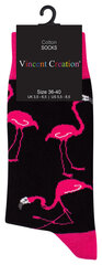 Zeķes unisex Vincent Creation Flamingo 2185, zaļas/zilas цена и информация | Мужские носки | 220.lv