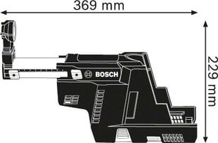 Putekļu nosūcējs GDE 18V-16 Solo 1600A0051M BOSCH cena un informācija | Skrūvgrieži, urbjmašīnas | 220.lv