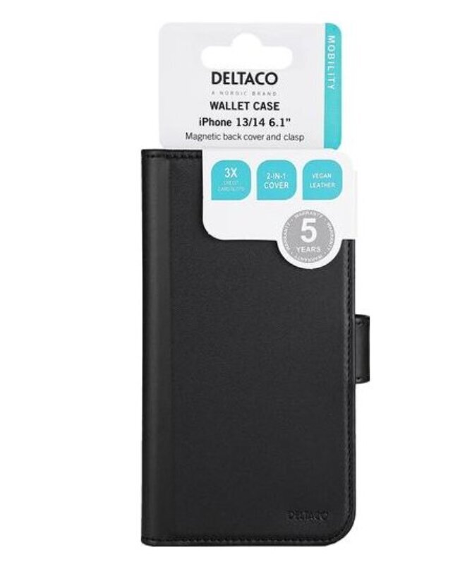 Deltaco 2-in-1 Case MCASE-WIP1461-DSE цена и информация | Telefonu vāciņi, maciņi | 220.lv