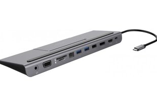 Deltaco USBC-DOCK2 цена и информация | Адаптеры и USB разветвители | 220.lv