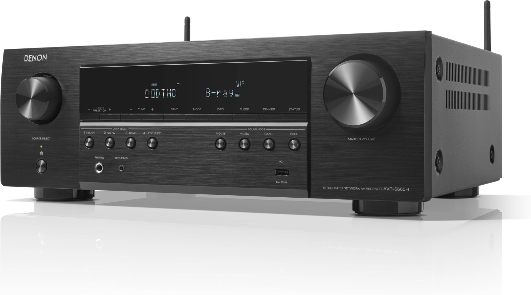 Denon AVR-S660H cena un informācija | Mājas kinozāles | 220.lv