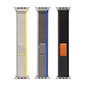 Dux Ducis Velcro Sports Strap YJ Version, Black Gray цена и информация | Viedpulksteņu un viedo aproču aksesuāri | 220.lv