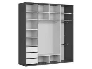 Шкаф BRW Flex, коричневый/серый цена и информация | Шкафы | 220.lv