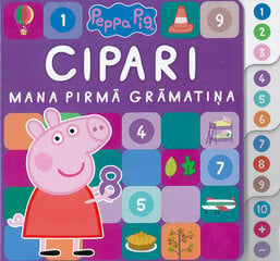 Peppa Pig. Cipari. Mana pirmā grāmatiņa cena un informācija | Bērnu grāmatas | 220.lv