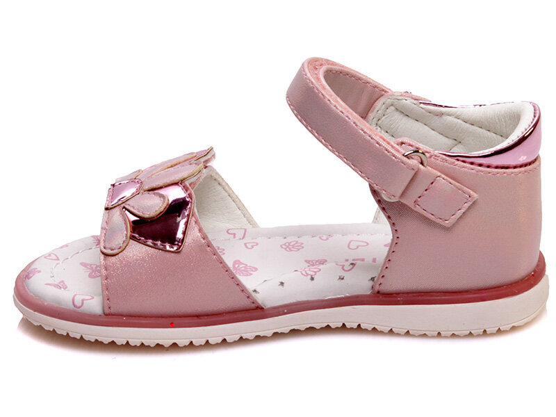 Sandales meitenēm Weestep, rozā cena un informācija | Bērnu sandales | 220.lv