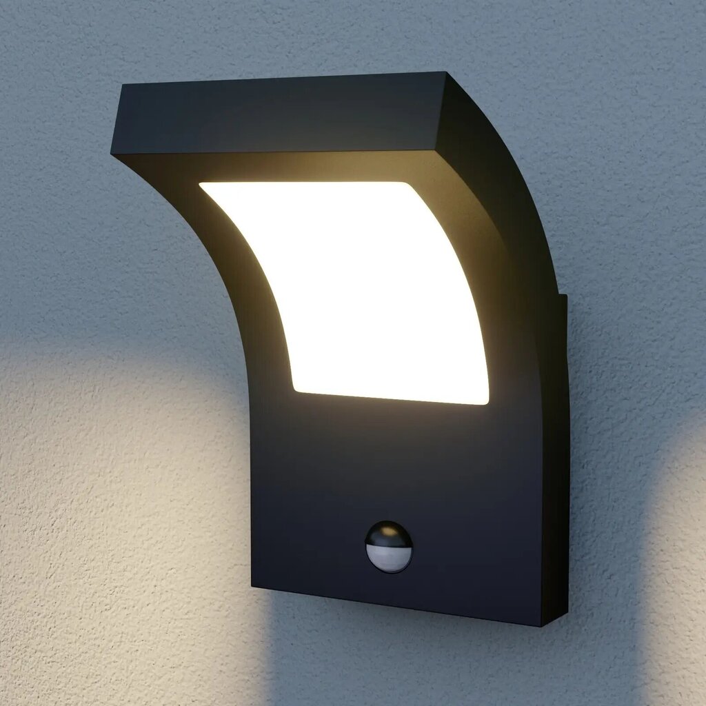 LED āra sienas gaismeklis ar sensoru Archchio Advik цена и информация | Āra apgaismojums | 220.lv