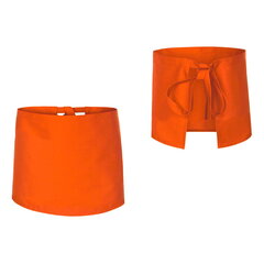 Viesmīļa oranžas krāsas bārmeņa apmetnis 40 cm garš cena un informācija | Virtuves dvieļi, cimdi, priekšauti | 220.lv