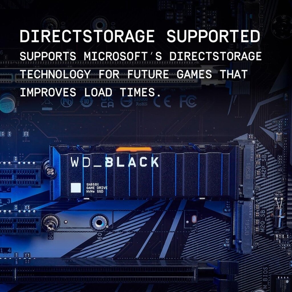 Western Digital SSD M.2 1TB + HeatSink цена и информация | Iekšējie cietie diski (HDD, SSD, Hybrid) | 220.lv