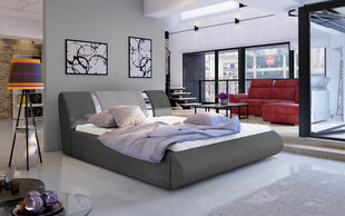 Кровать  Flavio, 180х200 см, серый цвет цена и информация | Кровати | 220.lv