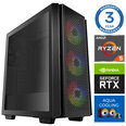 Компьютер INTOP AQUA Ryzen 5 7600X 16GB DDR5 500SSD M.2 NVME RTX4060Ti 8GB no-OS