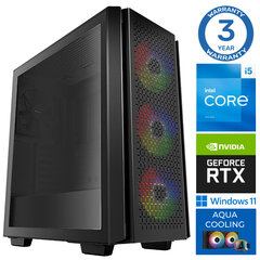 INTOP AQUA i5-13400F 16GB DDR5 2TB SSD M.2 NVME+2TB RTX4060Ti 8GB WIN11 cena un informācija | Stacionārie datori | 220.lv