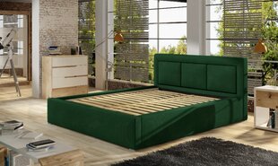 Кровать Belluno, 200x200 см, серый цвет цена и информация | Кровати | 220.lv