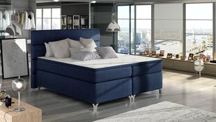 Кровать  Amadeo, 180х200 см, синий цвет цена и информация | Кровати | 220.lv