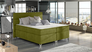 Кровать  Amadeo, 160х200 см, зеленый цвет цена и информация | Кровати | 220.lv