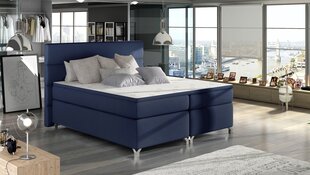 Кровать  Amadeo, 160х200 см, синий цвет цена и информация | Кровати | 220.lv