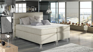 Кровать  Amadeo, 140х200 см, бежевый цвет цена и информация | Кровати | 220.lv