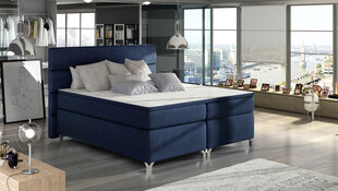 Кровать  Amadeo, 140х200 см, синий цвет цена и информация | Кровати | 220.lv