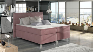 Кровать  Amadeo, 140х200 см, розовый цвет цена и информация | Кровати | 220.lv