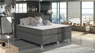 Кровать  Amadeo, 140х200 см, серый цвет цена и информация | Кровати | 220.lv