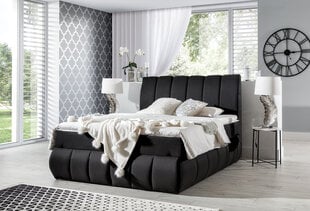 Кровать  Vincenzo, 180х200 см, черного цвета цена и информация | Кровати | 220.lv
