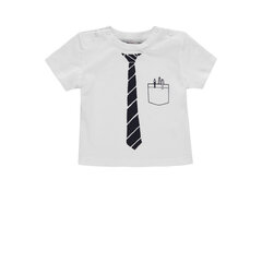 Футболка для мальчиков Kanz, белая цена и информация | Рубашки для мальчиков | 220.lv