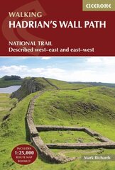 Hadrian's Wall Path: National Trail: Described west-east and east-west 4th Revised edition цена и информация | Путеводители, путешествия | 220.lv