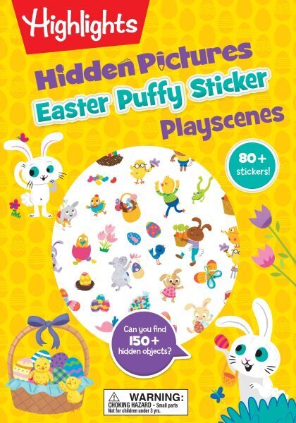 Easter Hidden Pictures Puffy Sticker Playscenes цена и информация | Grāmatas pusaudžiem un jauniešiem | 220.lv
