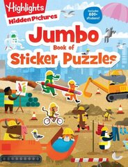 Jumbo Book of Sticker Puzzles cena un informācija | Grāmatas pusaudžiem un jauniešiem | 220.lv
