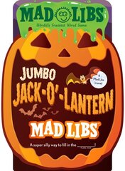 Jumbo Jack-O'-Lantern Mad Libs: 4 Mad Libs in 1!: World's Greatest Word Game цена и информация | Книги для малышей | 220.lv