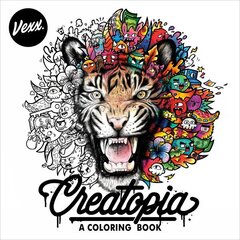 Creatopia: A Coloring Book цена и информация | Самоучители | 220.lv