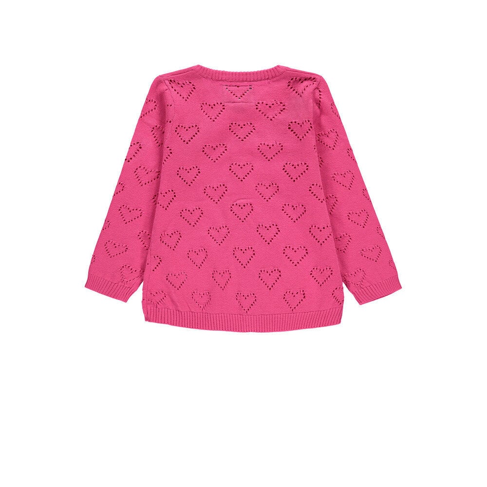 Džemperis meitenēm Kanz, rozā cena un informācija | Jakas, džemperi, žaketes, vestes meitenēm | 220.lv