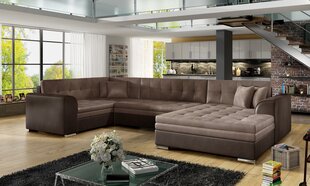 Мягкий угловой диван Damario, коричневый цена и информация | Угловые диваны | 220.lv