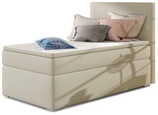 Кровать  Rocco, 90x200 см, песочный цвет цена и информация | Кровати | 220.lv