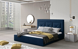 Кровать  Cloe, 180х200 см, синий цвет цена и информация | Кровати | 220.lv