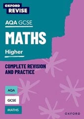 Oxford Revise: AQA GCSE Mathematics: Higher 1 cena un informācija | Grāmatas pusaudžiem un jauniešiem | 220.lv