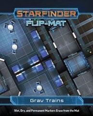 Starfinder Flip-Mat: Grav Trains цена и информация | Книги о питании и здоровом образе жизни | 220.lv