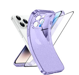 Soundberry Sparkle Set 5D Samsung Galaxy A54/A54 5G purple цена и информация | Чехлы для телефонов | 220.lv